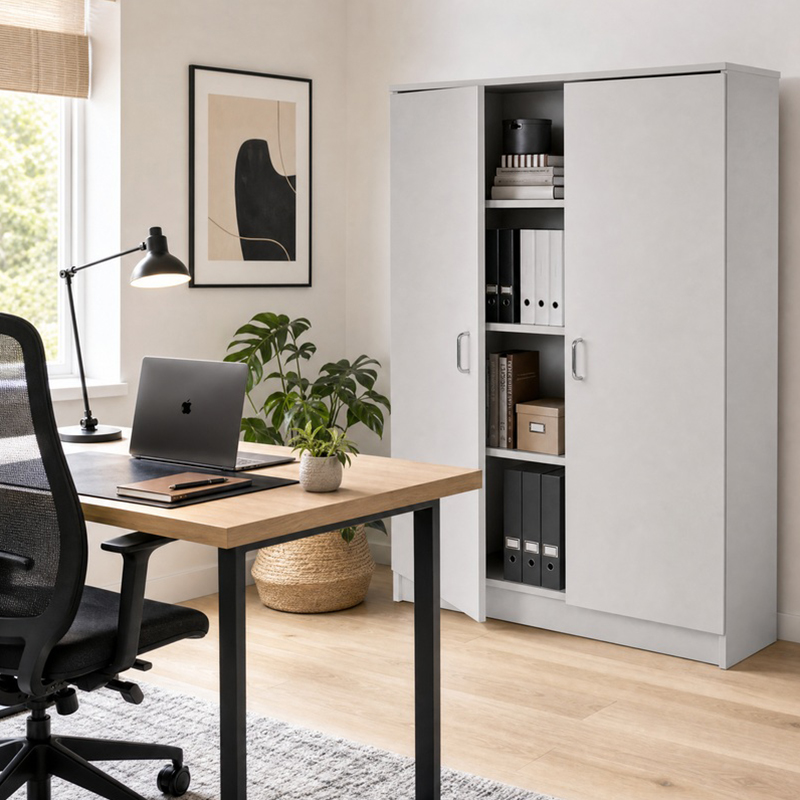 Element Series Ready‑Built Large Double Door Storage Cupboard – 1024mm × 1510mm High