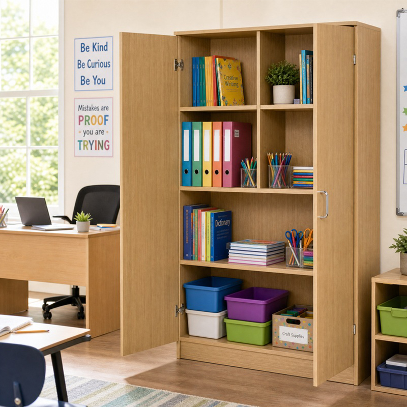 Element Series Large Triple Divided Storage Cupboard – 1024mm × 1510mm High