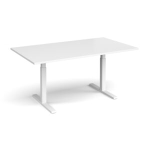 Elev8 Touch Hight Adjustable Rectangular Boardroom Table - 1800 x 1000mm