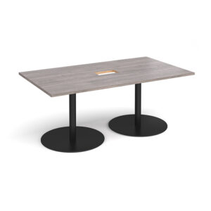 Eternal Rectangular Power Ready Boardroom Table - 1800mm Wide