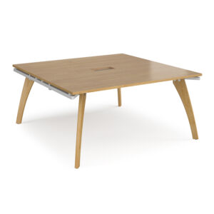 Fuze Square Power Ready Boardroom Table - 1600mm x 1600mm