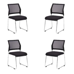 Quavo Mesh Back Stacking Meeting Chair (Pack of 4)