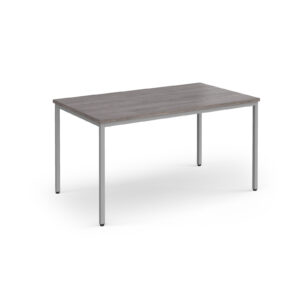 Rectangular Flexi Meeting Room Table with Silver Frame 1400mm x 800mm