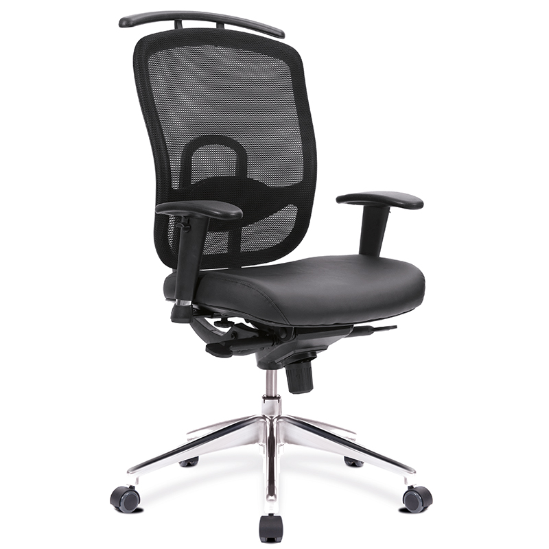 Freedom High Back Mesh Executive Office Chair with Coat Hanger