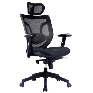 Newton High Back Executive Mesh Office Chair with Headrest