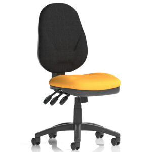 Eclipse Plus XL High Back Ergonomic Task Chair – Custom Colour Seat