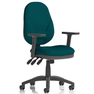 Eclipse Plus XL Lever Operator Chair - Bespoke with Height Adjustable Arms