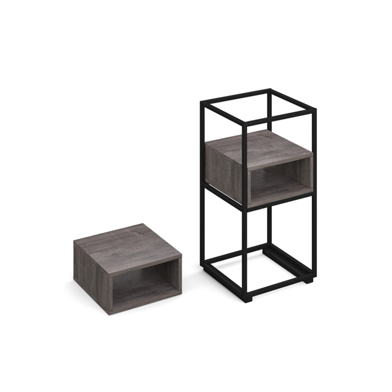 Unite Modular Shelving System with Wooden Cubby Inserts