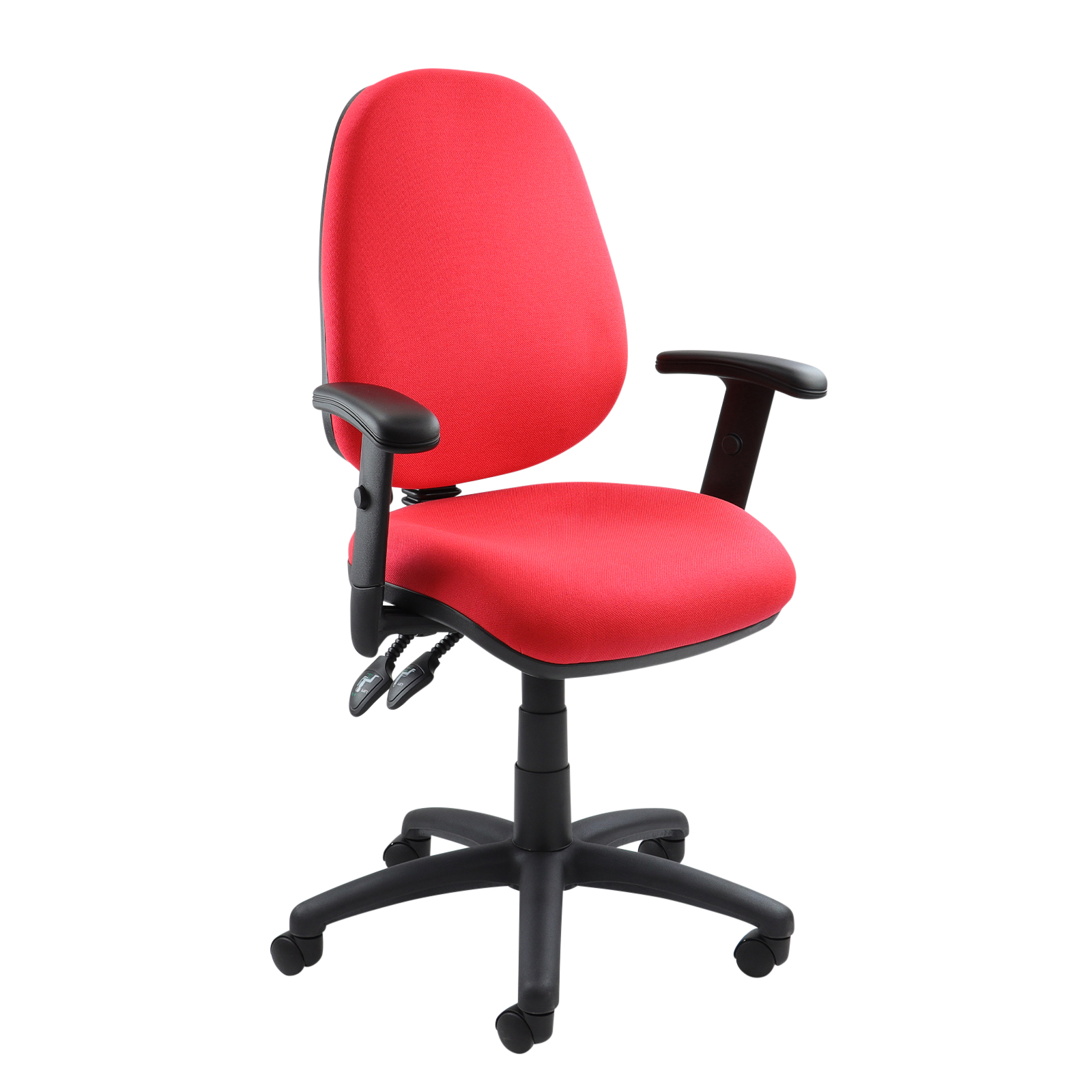 Vantage 100 Fabric Operator Chair with Adjustable Back & PCB Mechanism
