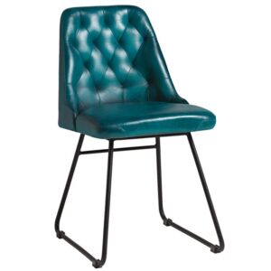 Nobis Furniture - Harland Vintage Leather Side Chair