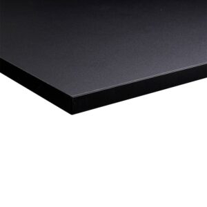 Nobis Furniture - Table Tops - 25mm Black MFC Tuff Top Table Top - Next Day | Contract Grade