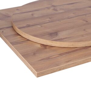 Nobis Furniture - 25mm Bramberg Pine Matching ABS Laminate Table Tops - Stocked Sizes