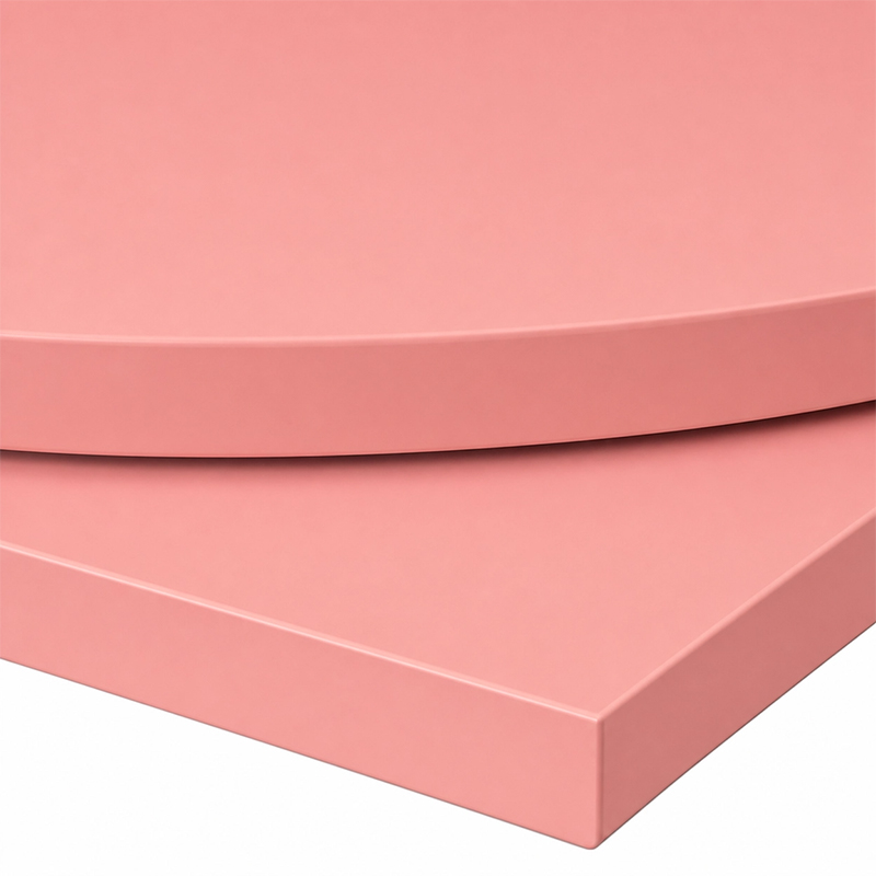 25mm Flamingo Pink Laminate Table Tops