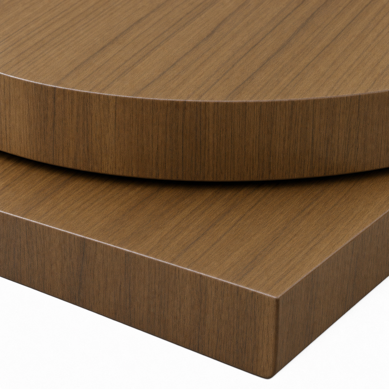 40mm Natural Dijon Walnut Laminate Table Top