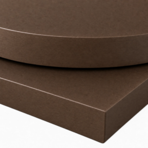 40mm Bronze Brushed Metal Laminate Table Top