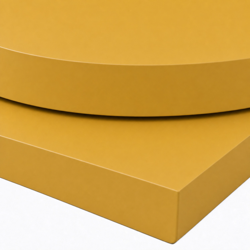 40mm Curry Yellow Laminate Table Tops