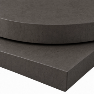 40mm Dark Chicago Concrete Solid Laminate Table Top