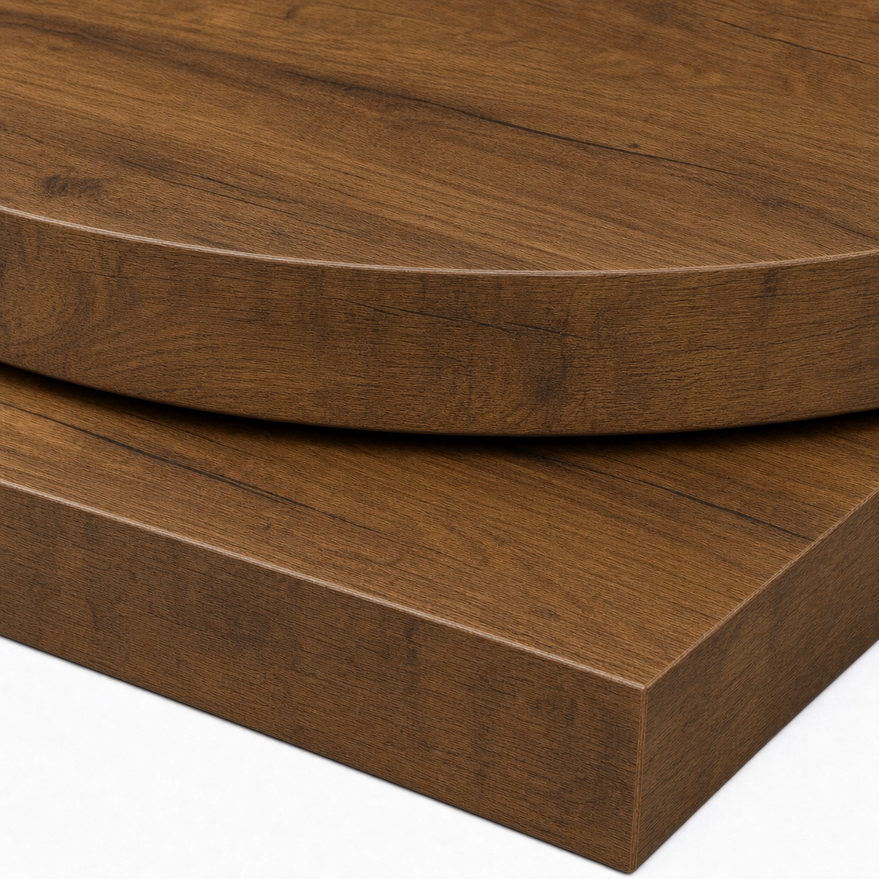 40mm Dark Hunton Oak Laminate Table Tops
