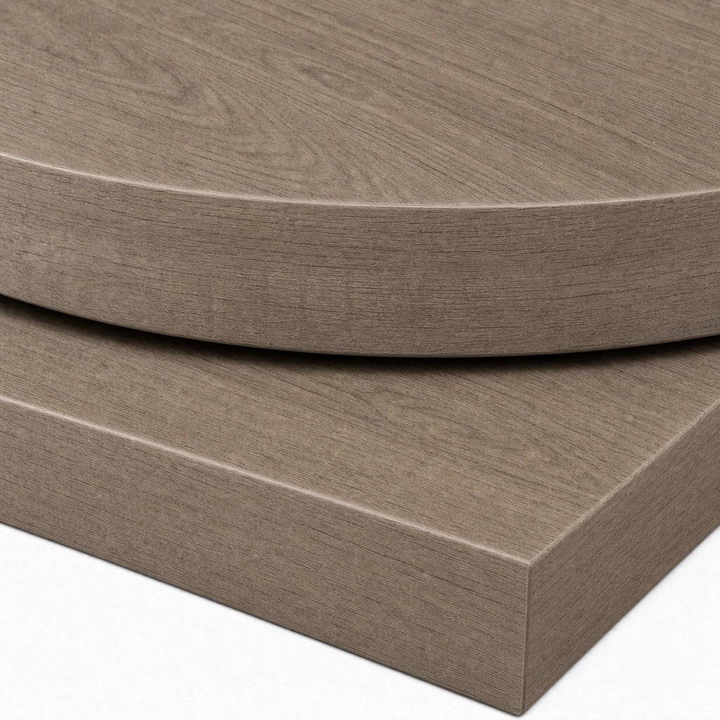 40mm Grey Nebraska Oak Laminate Table Tops