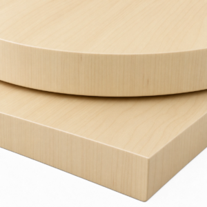 40mm Natural Mandal Maple Solid Laminate Table Top