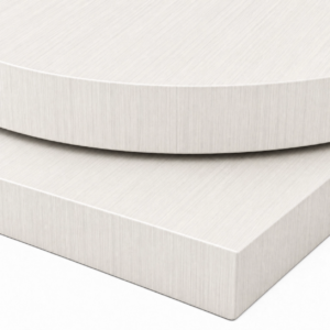 40mm Premium White Fineline Laminate Table Top