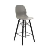 Nobis Furniture - Shoreditch Bar Stool – Black Frame 695mm Seat Height