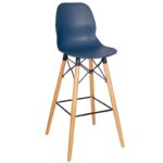 Nobis Furniture - Shoreditch Bar Stool - Natural Frame 760mm Seat Height