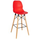 Nobis Furniture - Shoreditch Bar Stool - Natural Frame 760mm Seat Height