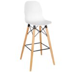 Nobis Furniture - Shoreditch Bar Stool - Natural Frame 760mm Seat Height