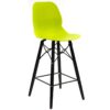 Nobis Furniture - Shoreditch Bar Stool – Black Frame 760mm Seat Height
