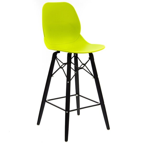 Nobis Furniture - Shoreditch Bar Stool – Black Frame 760mm Seat Height