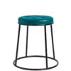 Nobis Furniture - Alfie Stackable Low Stool with Vintage Brown Seat Pad