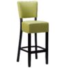 Nobis Furniture - Alto FB Black Frame Fully Upholstered Bar Stool