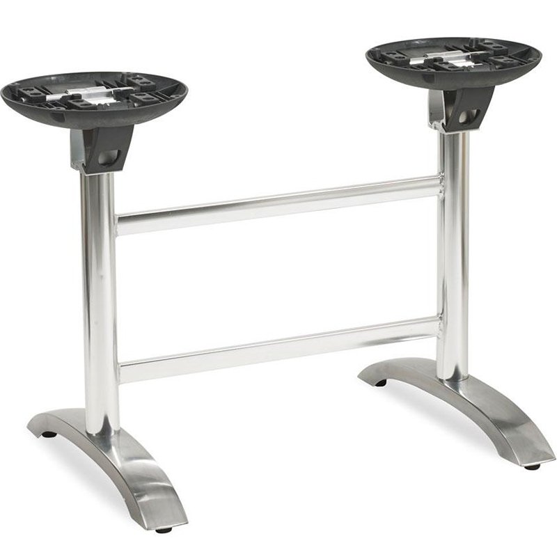 Nobis Furniture - Aluminium Flip Top Outdoor Twin Table Base - Dining