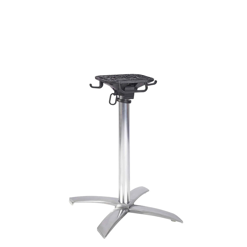Aluminium Flip Top Table Base - Dining Height