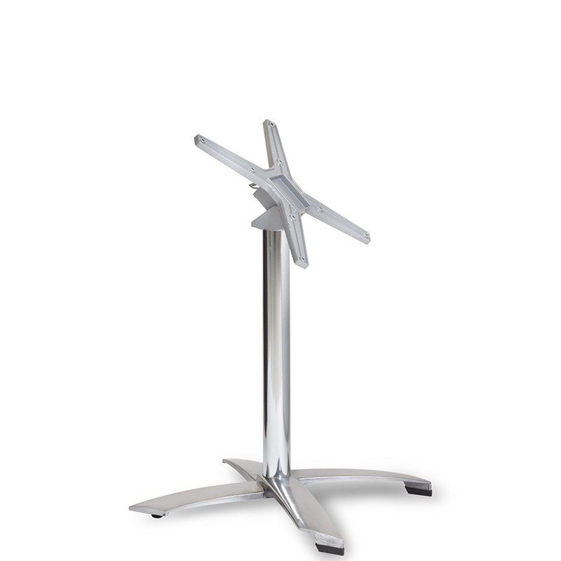 Nobis Furniture - Aluminium Fliptop Dining Height Table Base