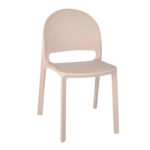 Nobis Furniture - Ana Polypropylene Outdoor Stacking Side Chair - 6 Colours