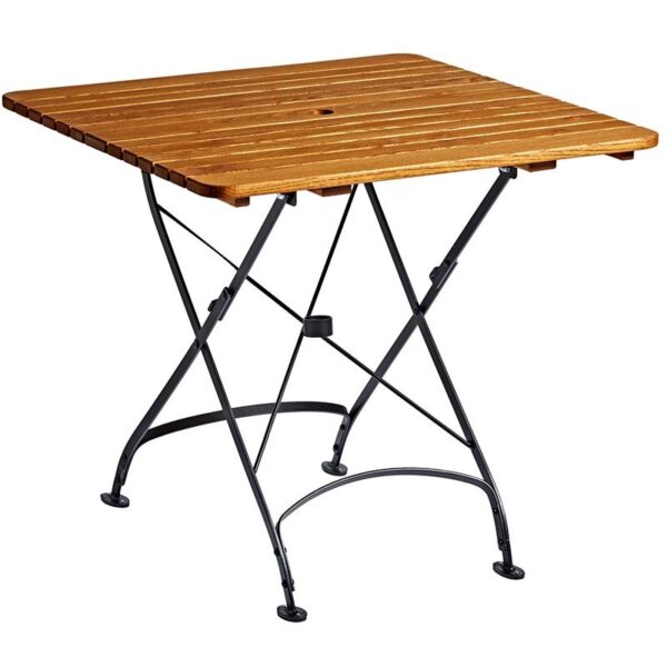 Nobis Furniture - Arch Square Wooden Folding Outdoor Table - 700mm x 700mm