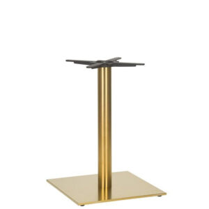 Nobis Furniture - Auric Large Square Brass Table Base - Various Heights