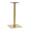 Nobis Furniture - Auric Large Square Brass Table Base - Various Heights