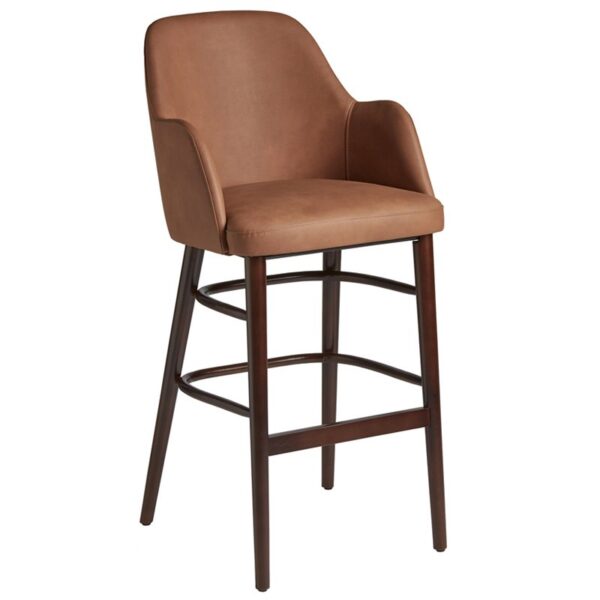 Nobis Furniture - Aztec Faux Leather Bar Stool