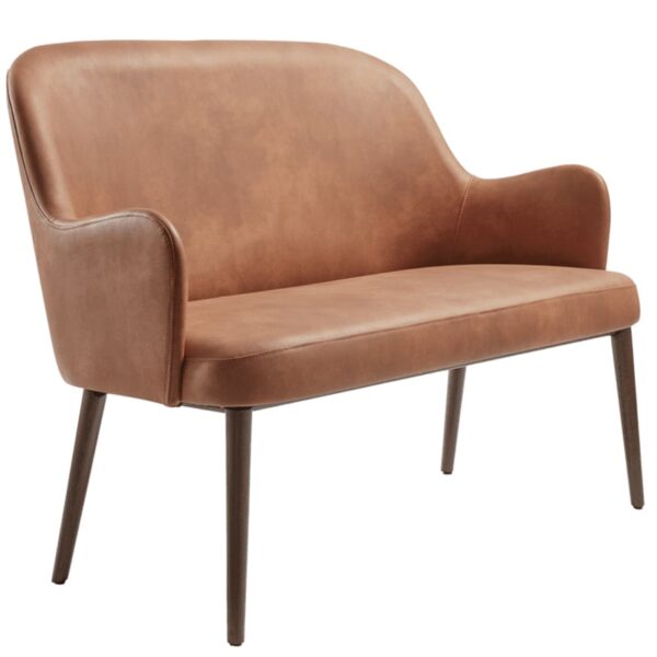 Nobis Furniture - Aztec Faux Leather Two Seater Sofa