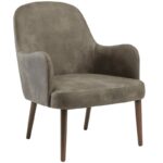 Nobis Furniture - Aztec Faux Leather Lounge Arm Chair