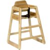Nobis Furniture - Bambino Wooden Stackable Baby High Chair Natural
