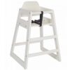 Nobis Furniture - Bambino Wooden Stackable Baby High Chair White