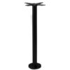 Nobis Furniture - Black Floor Fix Bolt Down Table Base - Bar Height