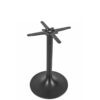 Black-Small-Trumpet-Table-Base-Dining-Height-Shot-Nobis-Restaurant-Furniture