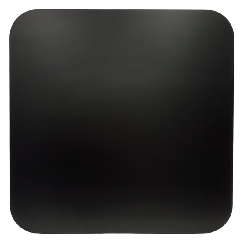 Nobis Furniture - Table Tops - Next Day 25mm "Squarial" Black Tuff Tops
