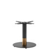 Nobis Furniture - Black and Gold Boston Sleek Large Round Table Base