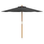 Nobis Furniture - Prince Parasol with Robust Nyatoh Frame - Choice of 3 Colours